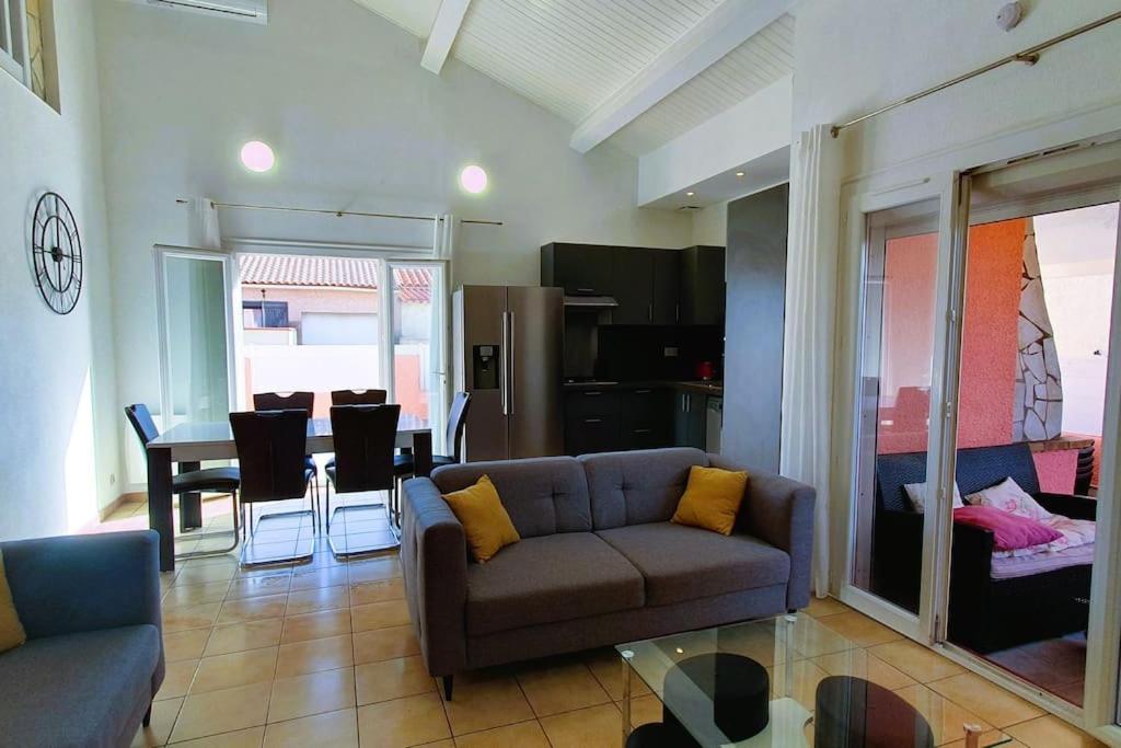 Villa H2O - Jacuzzi & Piscine Chauffee Le Barcarès المظهر الخارجي الصورة